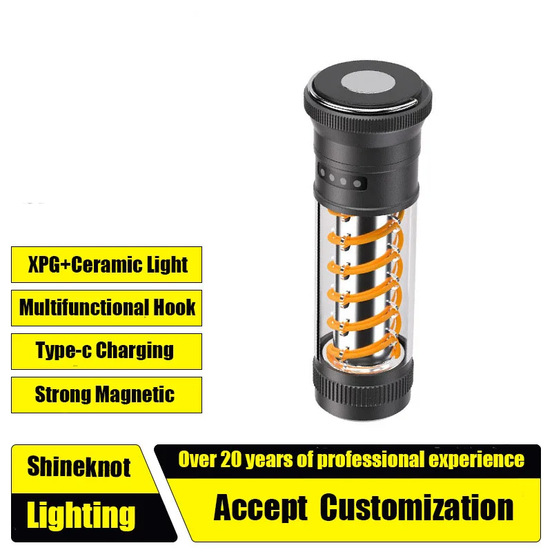 Portátil Camping Atmosfera Luz, Lanterna Retro Cavalo, Tent Lamp, Multi Funcional Camping Lamp