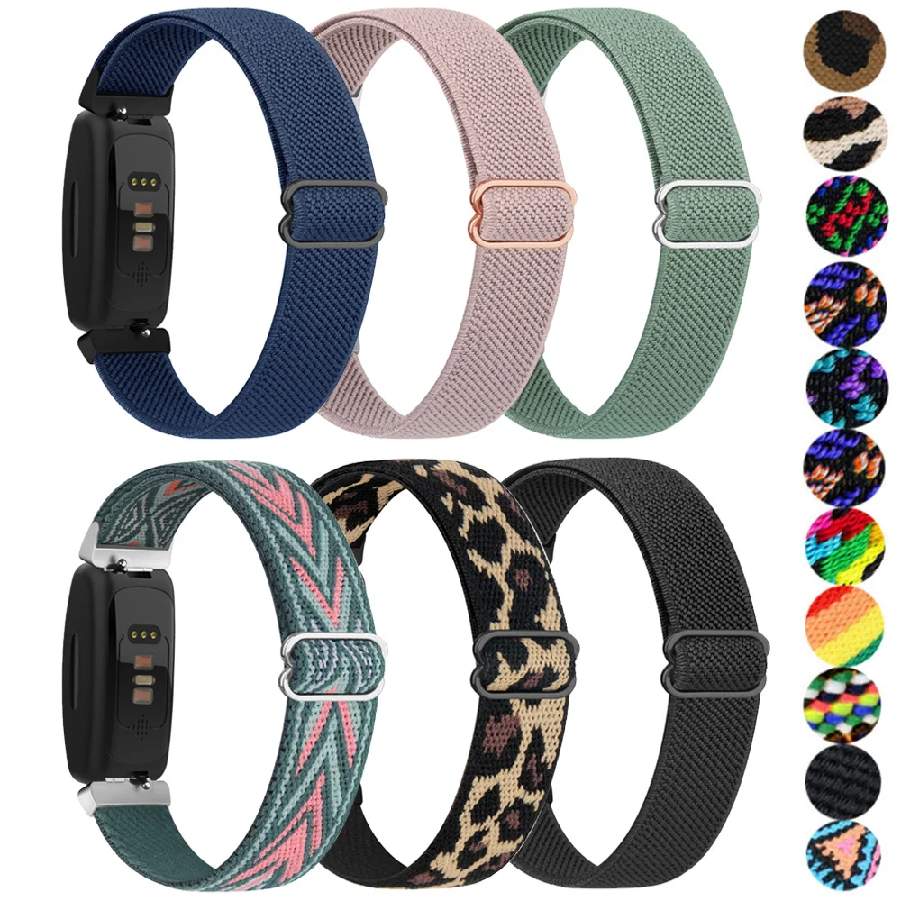 Correa de reloj elástica para Fitbit Inspire 2 ACE 3, pulsera para niños, pulsera para Fitbit Inspire HR ACE 2