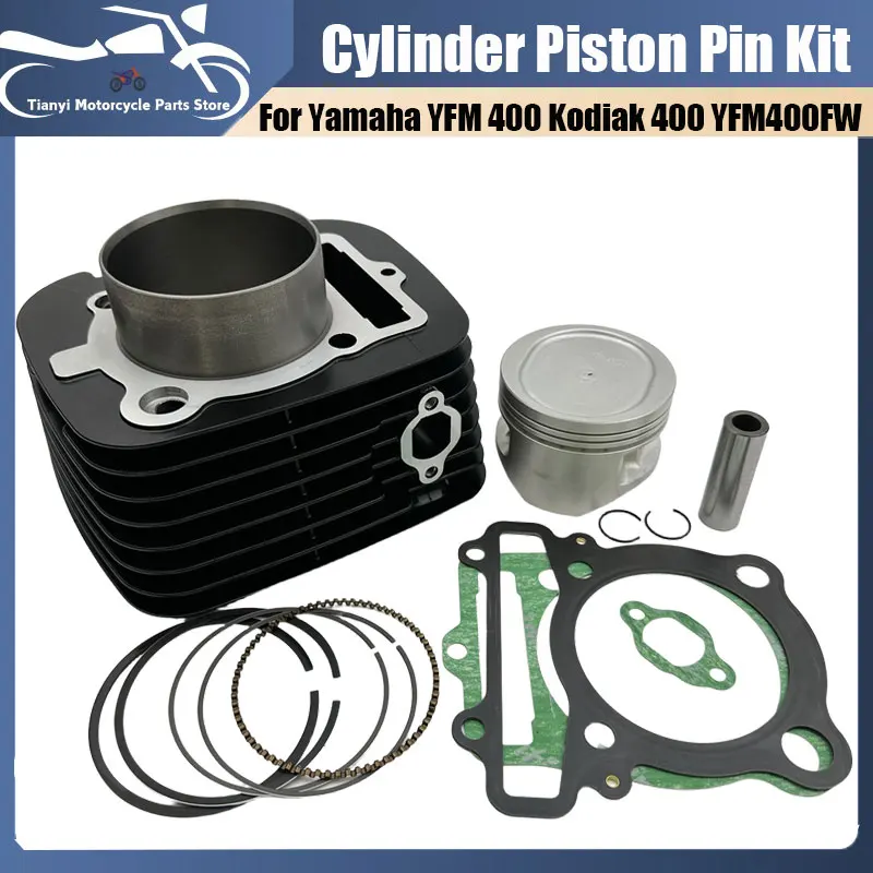 

Motorcycle Engine Cylinder Piston Kit Spare Parts For Yamaha YFM400 Kodiak 400 4T Engine Parts 5FU-11310-00-00 4GB113100000