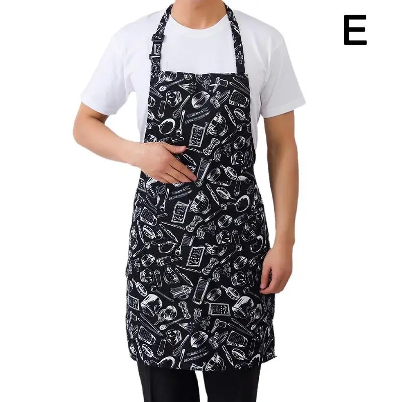 Kitchen Cooking Apron with 2 Pockets for Men and Women