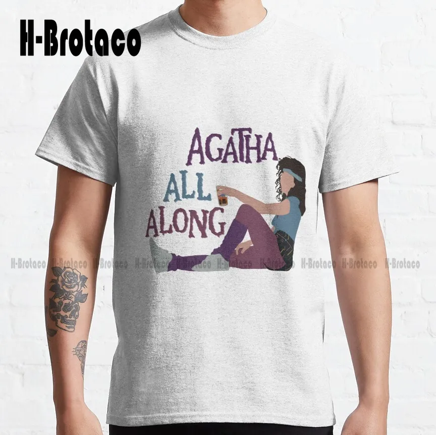 Agatha All Along  Classic T-Shirt Black T Shirts For Women Custom Aldult Teen Unisex Digital Printing Tee Shirts Xs-5Xl Unisex