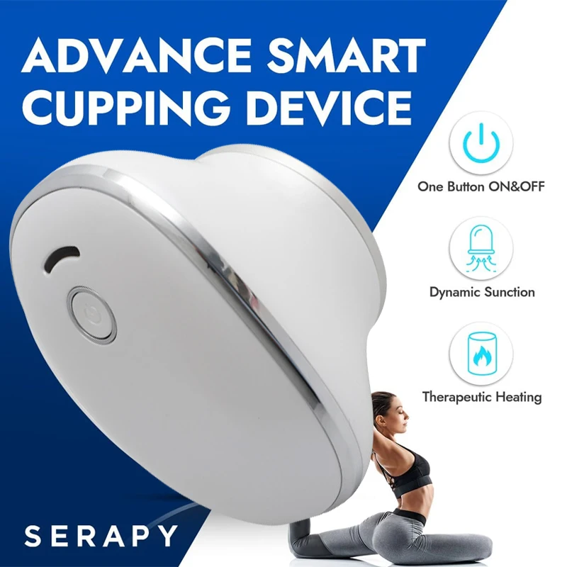 

Electric LED Red Light Heating Gua Sha for Full Body Meridians Detox Suction Cupping Therapy Guasha Scraping Tools