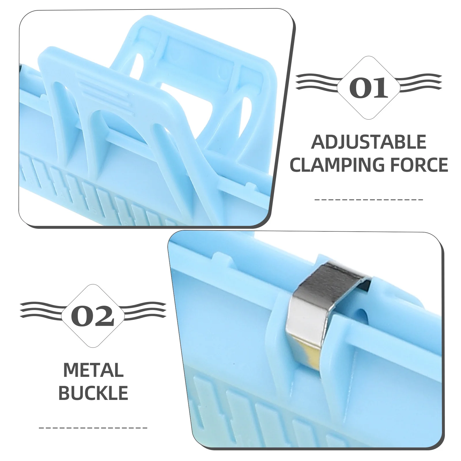 

3pcs Piano Score Sheet Holder For Players Durable Compact Bright Color Sheet Piano Music Page Clip Violin Music Score Clip