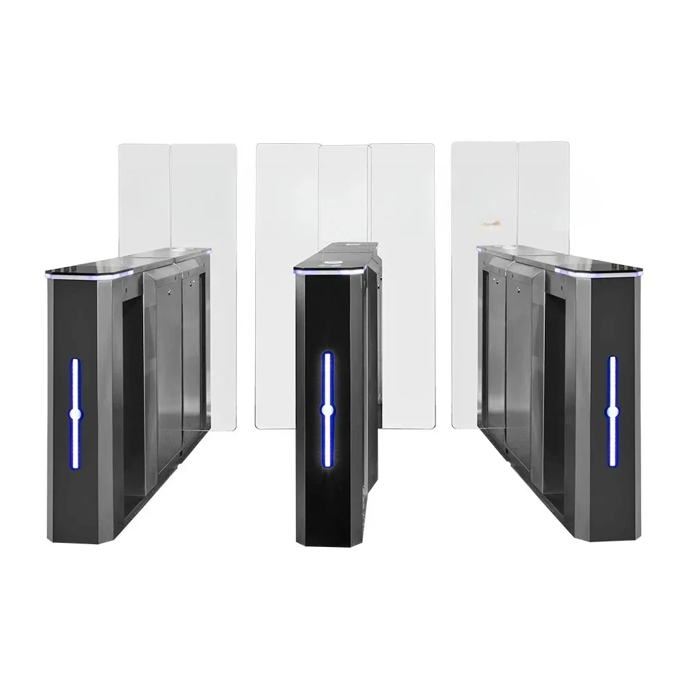 Puerta de torniquete inteligente de alta calidad, elegante y duradera, robusta, de seguridad ultraalta