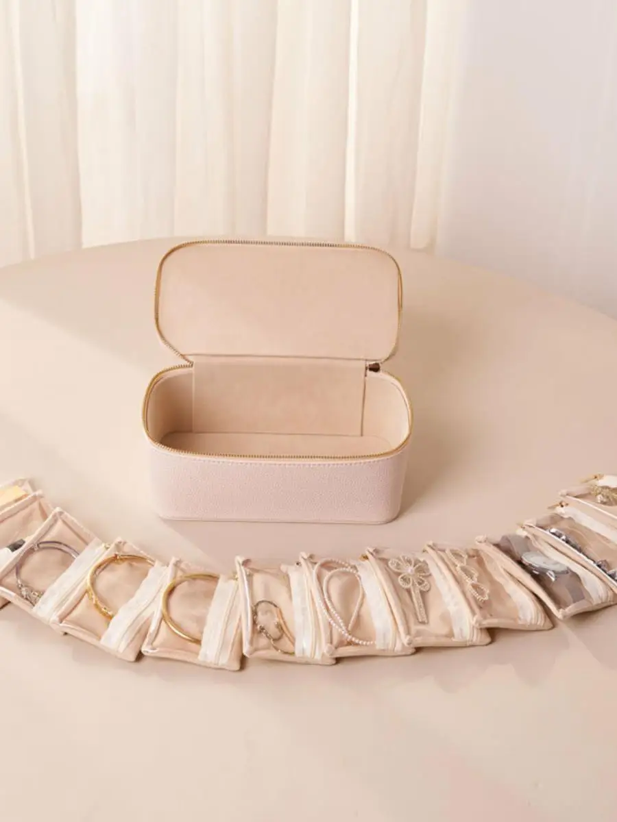 leather-dustproof-jewelry-storage-box-women's-fashion-accessories-gem-ring-earring-organizer-box-simple-style-handmade
