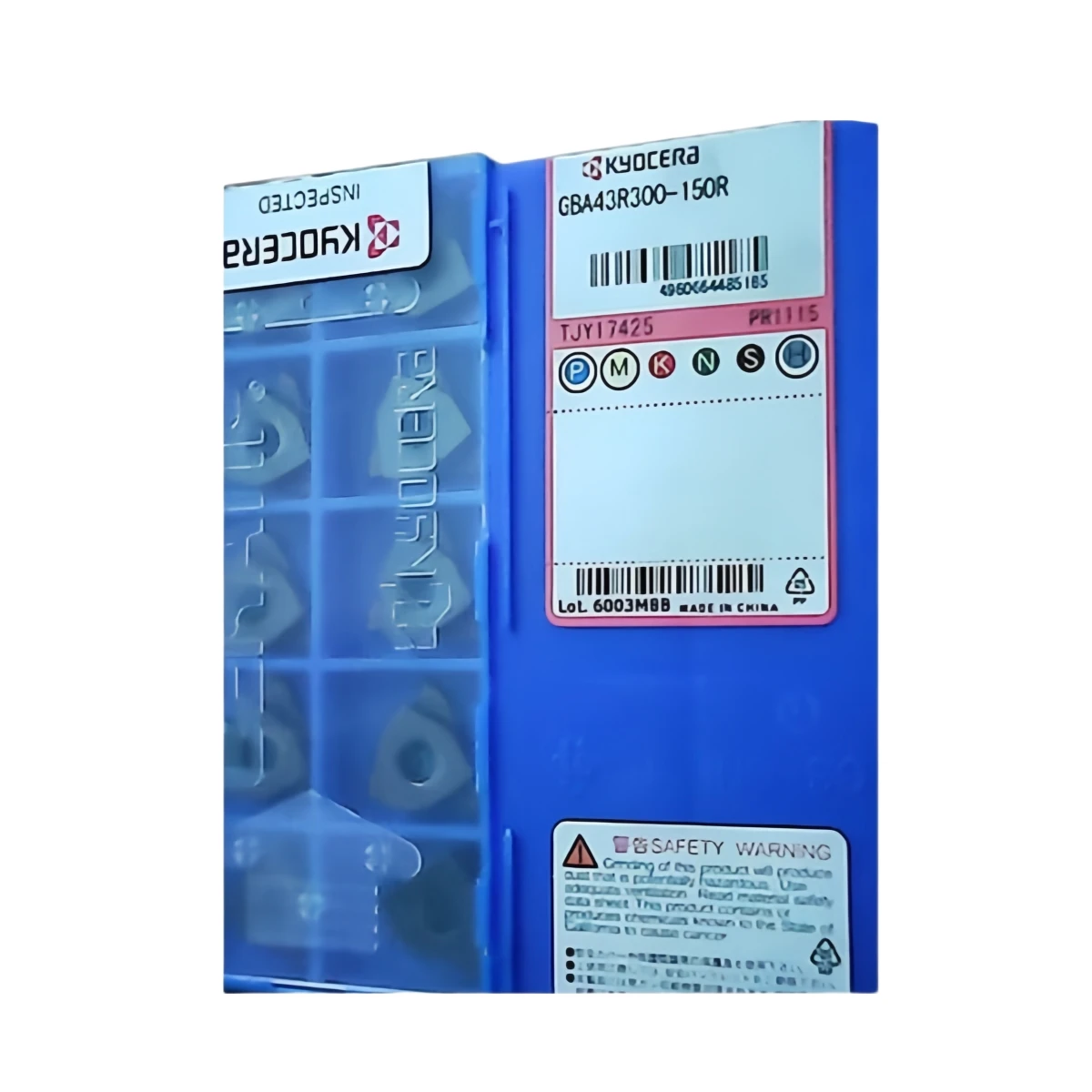 100% Original GBA32R Grooving Inserts, Multiple Sizes, PR930/TN90/PR1115 Grade CNC Slot Cutting Blades