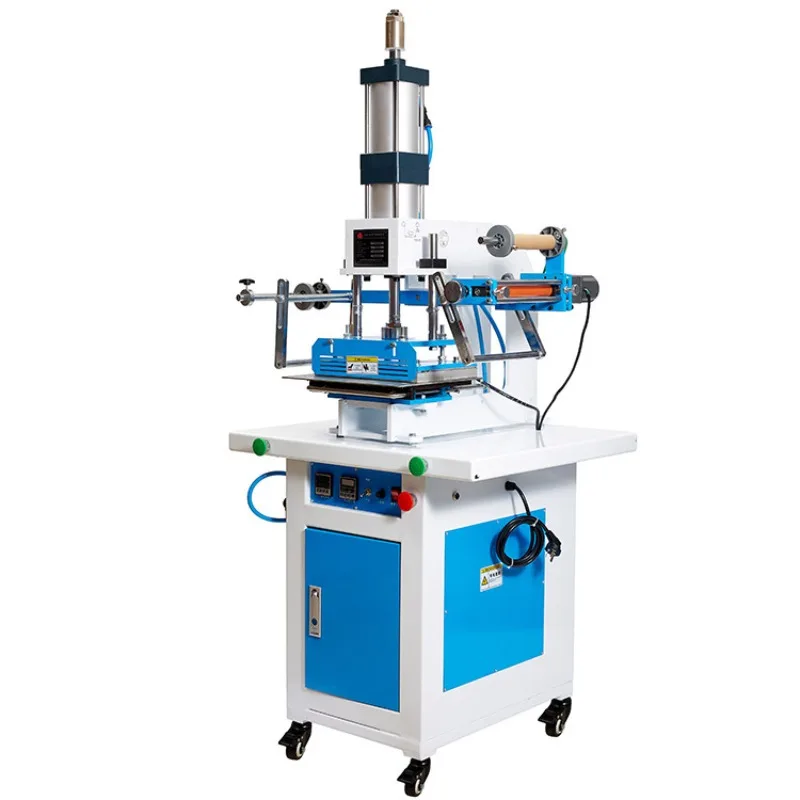 Pneumatic hot stamping machine, large area brand indentation hot stamping machine