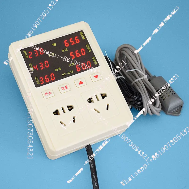 

Intelligent temperature and humidity controller, breeding incubation temperature and humidity meter, humidity meter temperature