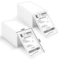 Fold Thermal Paper for Printer Folded Shipping Label Barcode Sticker Express Waybill