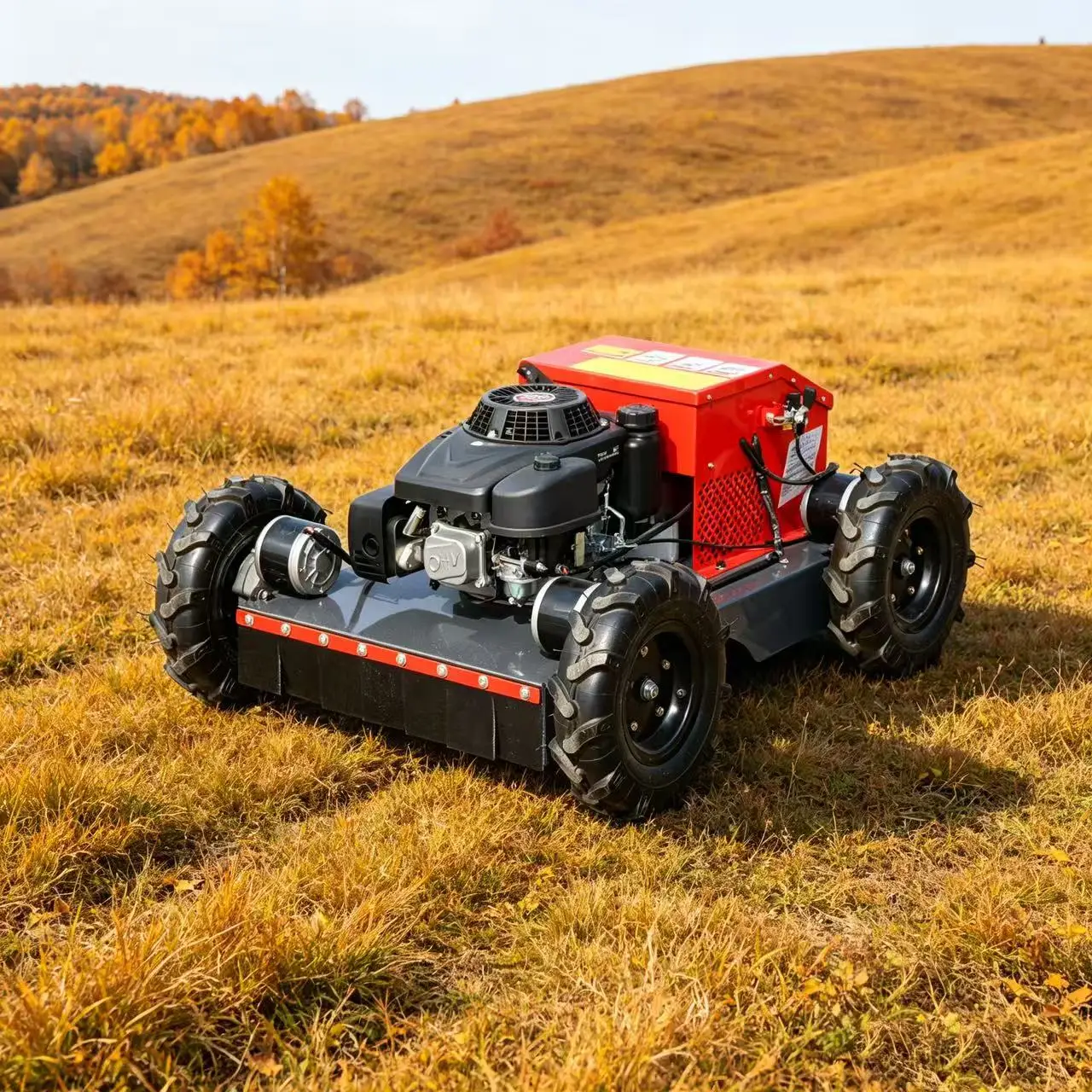 

Loncin 9HP 224cc 4WD Robot Remote Control Lawn Mower EPA Euro 5 Approved