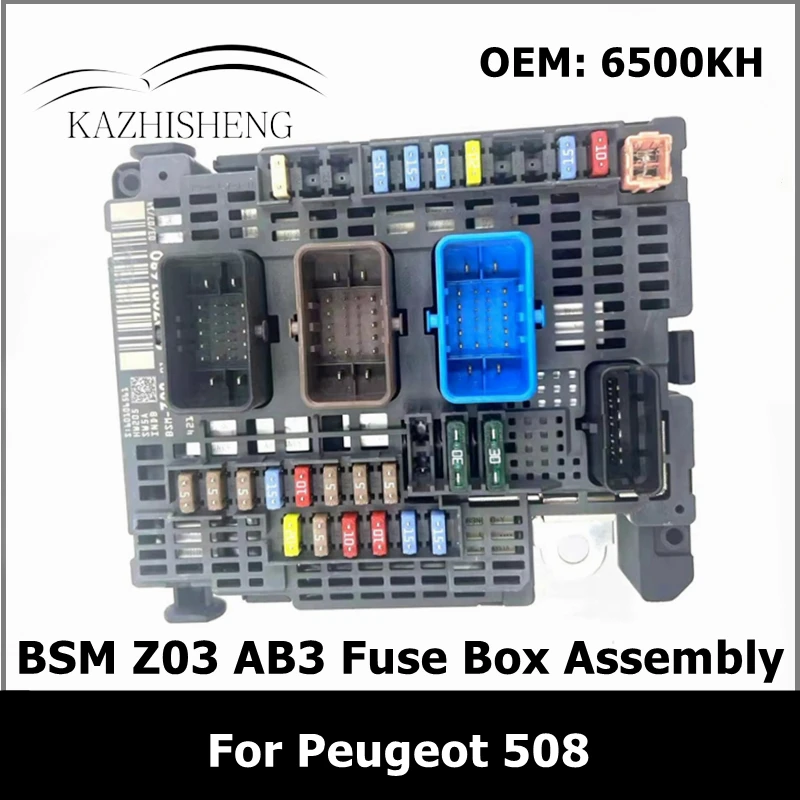 

6500KH BSM Z03 AB3 Engine Fuse Box Assembly 9807428180 9810719480 for Peugeot 508 Original Brand