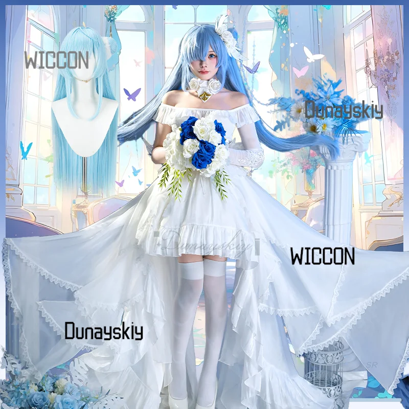 

Janus Kawaii, новая кожа, свадебный сексуальный костюм для косплея, платье Лолиты, парик, высокое качество, элегантная вечеринка, Джирай Кэй, повседневная сцена, Хэллоуин