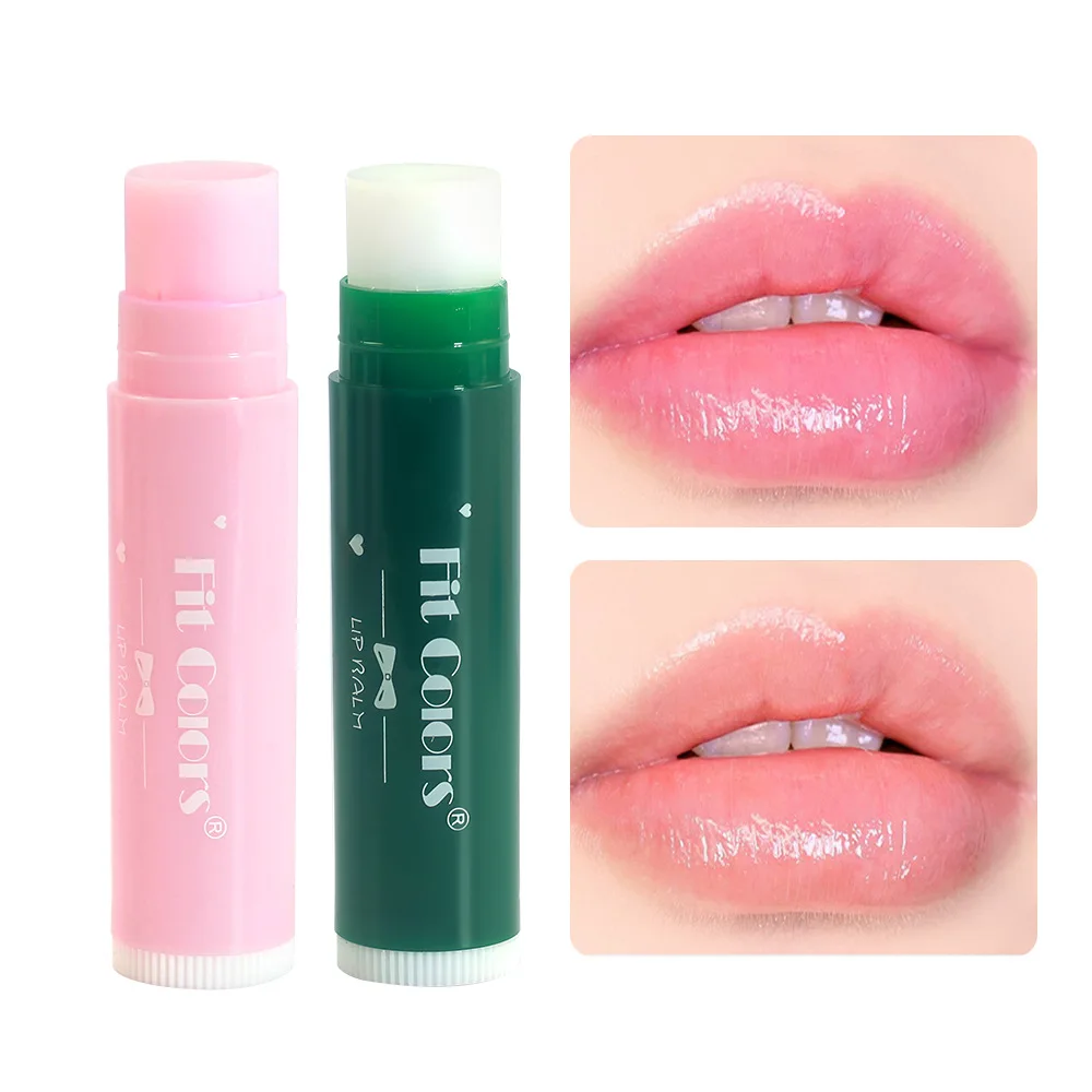 Temperature Color Changing Lipstick for Couples Moisturizing Anti Chapping Lip Care Hydrating Winter Fall Lip Balm Makeup