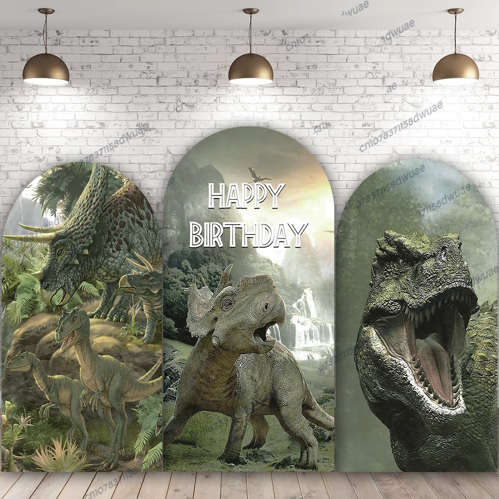 

Jurassic Park Dinosaurs Birthday Party Photo Background Arch Photo Backdrop Baby Shower Banner Photography Backdrop