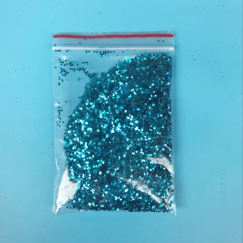 1pack 10g PET Glitter Powder Transparent Bubble Balloon Filler Round Sequins Golden Glitter Powder Home Decor Confetti for Balls