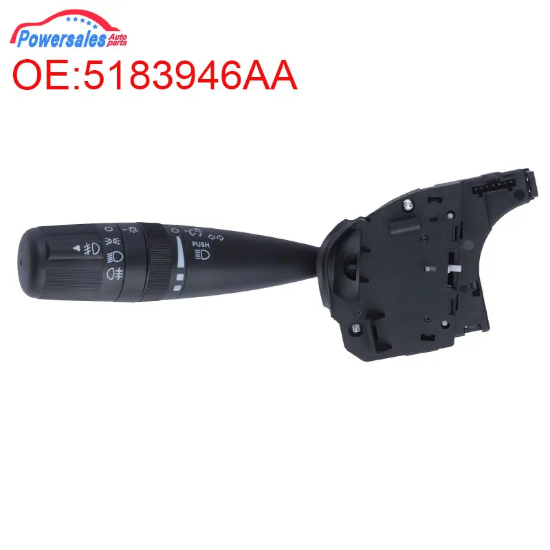 Headlight Fog Light Turn Signal Switch For Dodge Avenger Nitro Jeep Commander Compass Grand Cherokee Patriot Wrangler 5183946AA