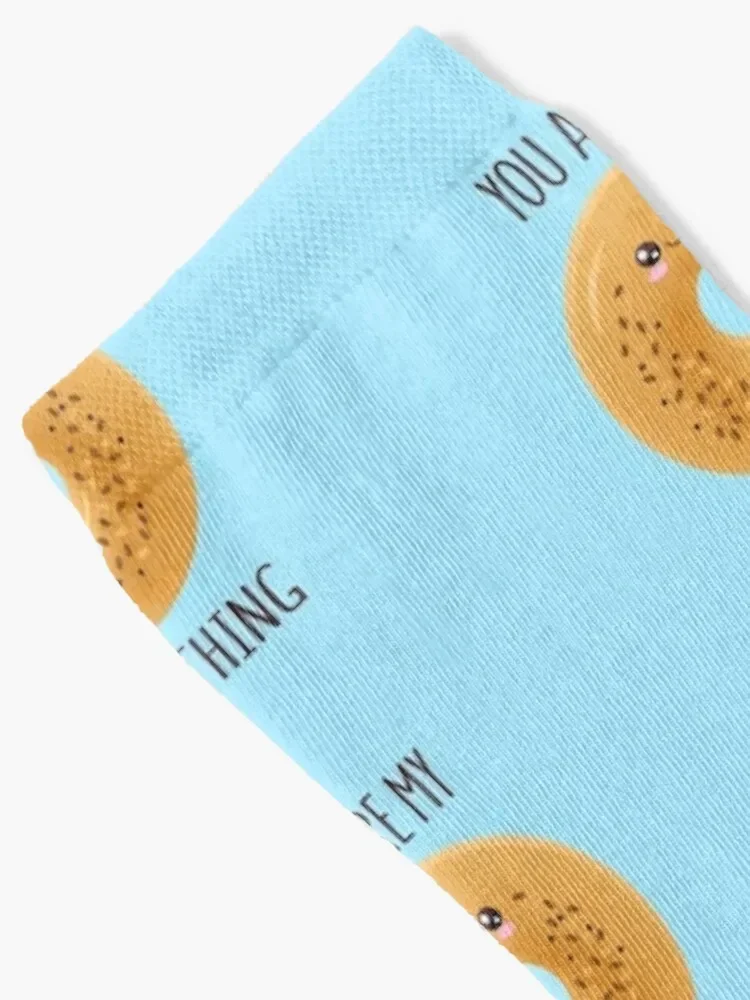 My Everything Bagel Socks valentine gift ideas kawaii halloween Argentina Socks For Man Women's