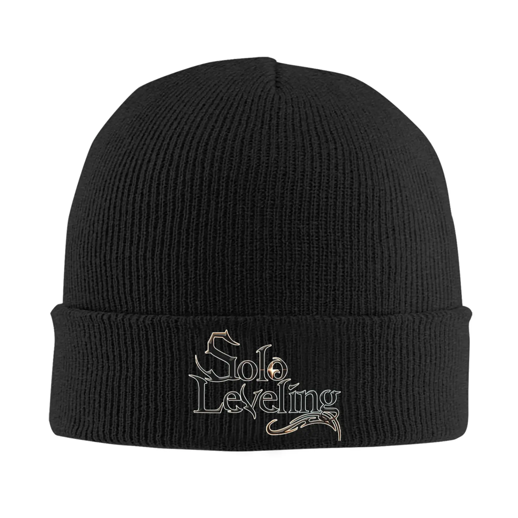

Solo Levelings Beanie Hats Anime Beanies Men Women Unisex Casual Head Wrap Caps Autumn Winter Outdoor Graphic Bonnet Hats