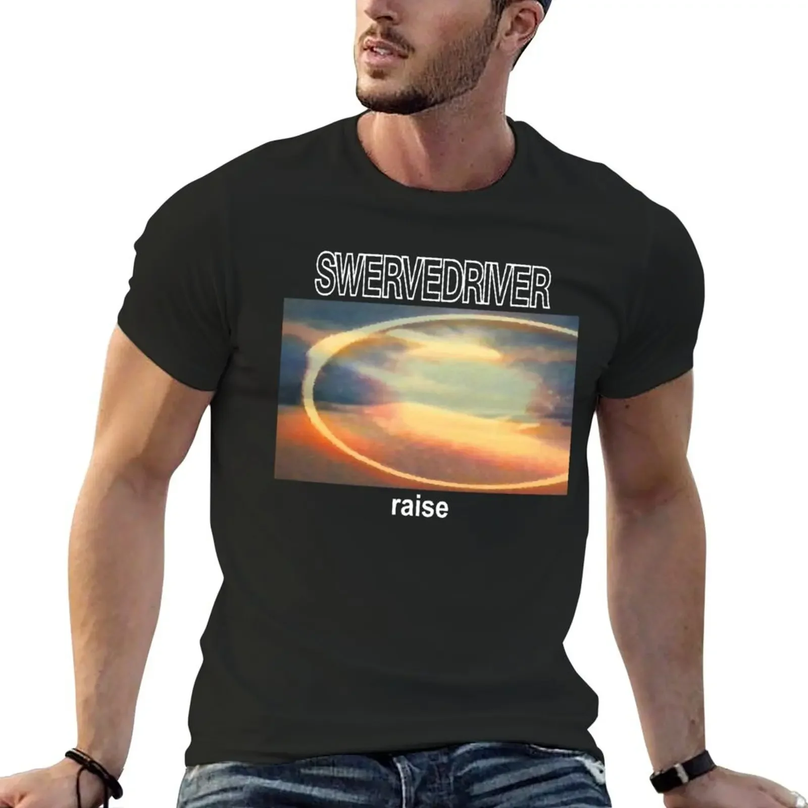 

SWERVEDRIVER BAND Essential T-Shirt anime graphic t shirt vintage mens tall t shirts