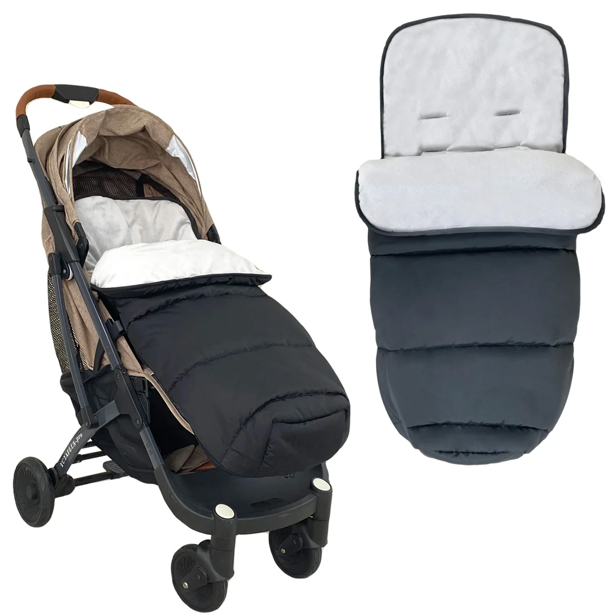 

Universal 6-36M Winter Baby Stroller Footmuff Warm Socks Snowproof Waterproof Sack Baby Stroller Accessories