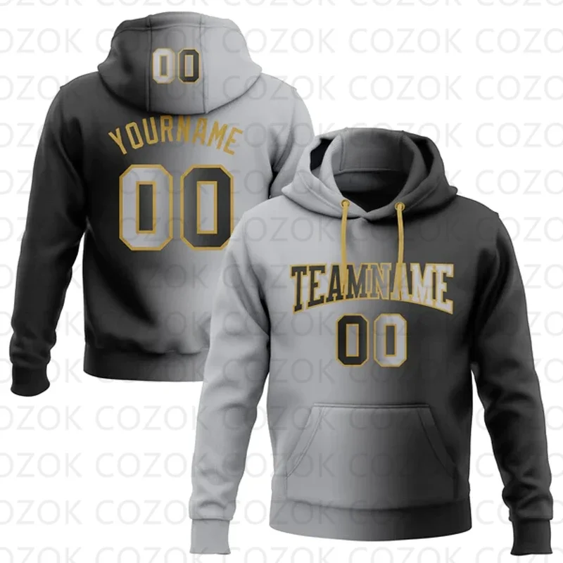 

Customized Hoodie Color Splicing Jersey 3D Printed Unisex Pullovers Hoodie Casual Sweatshirts