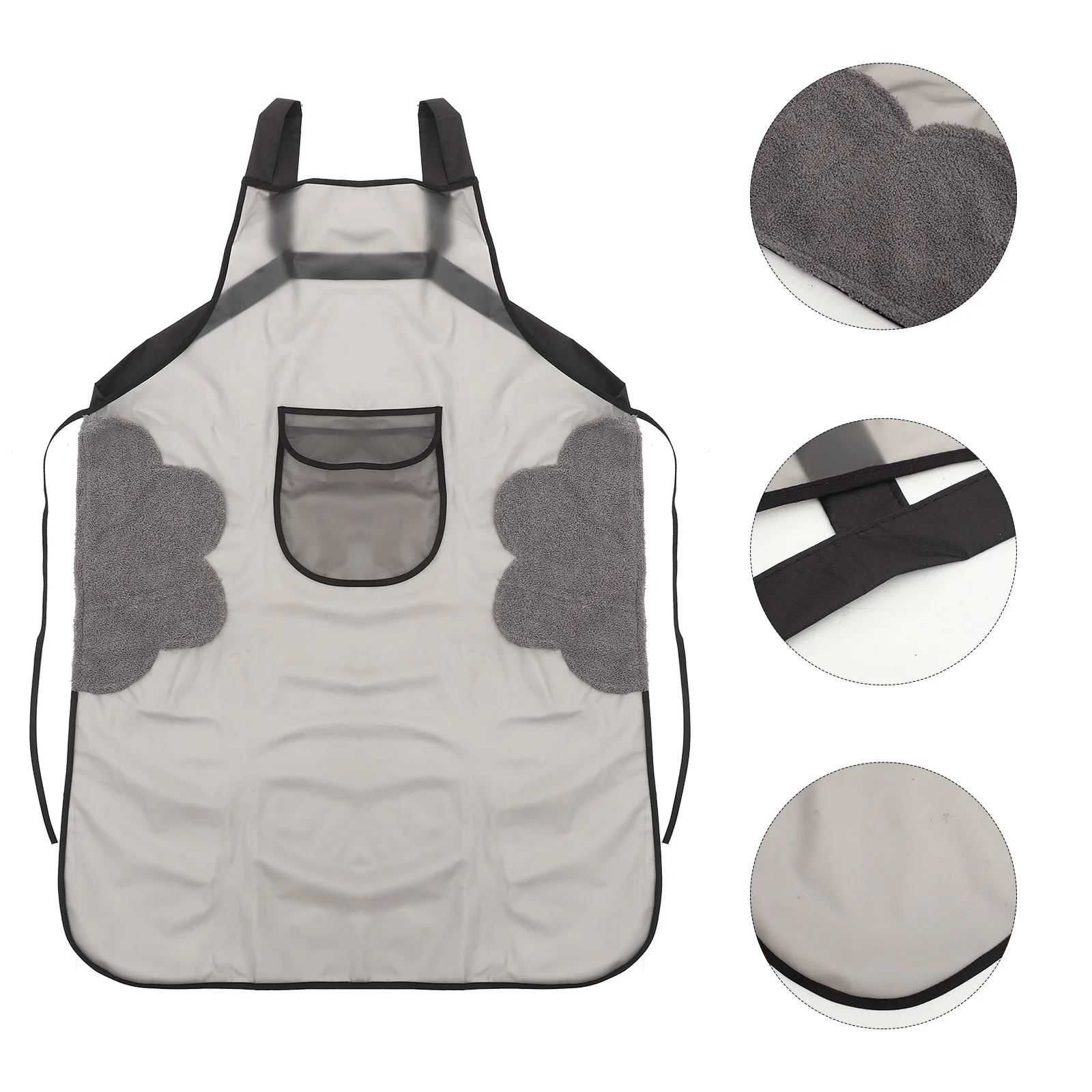 

Plus Size Apron For Women Men Adjustable Cooking Baking Grilling Waterproof Oil Proof Kitchen Bbq Party Apron