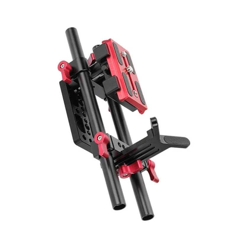 Gimbals base en forma soporte lente en forma Y con 1/4 3/8 placa base hilo .h05a