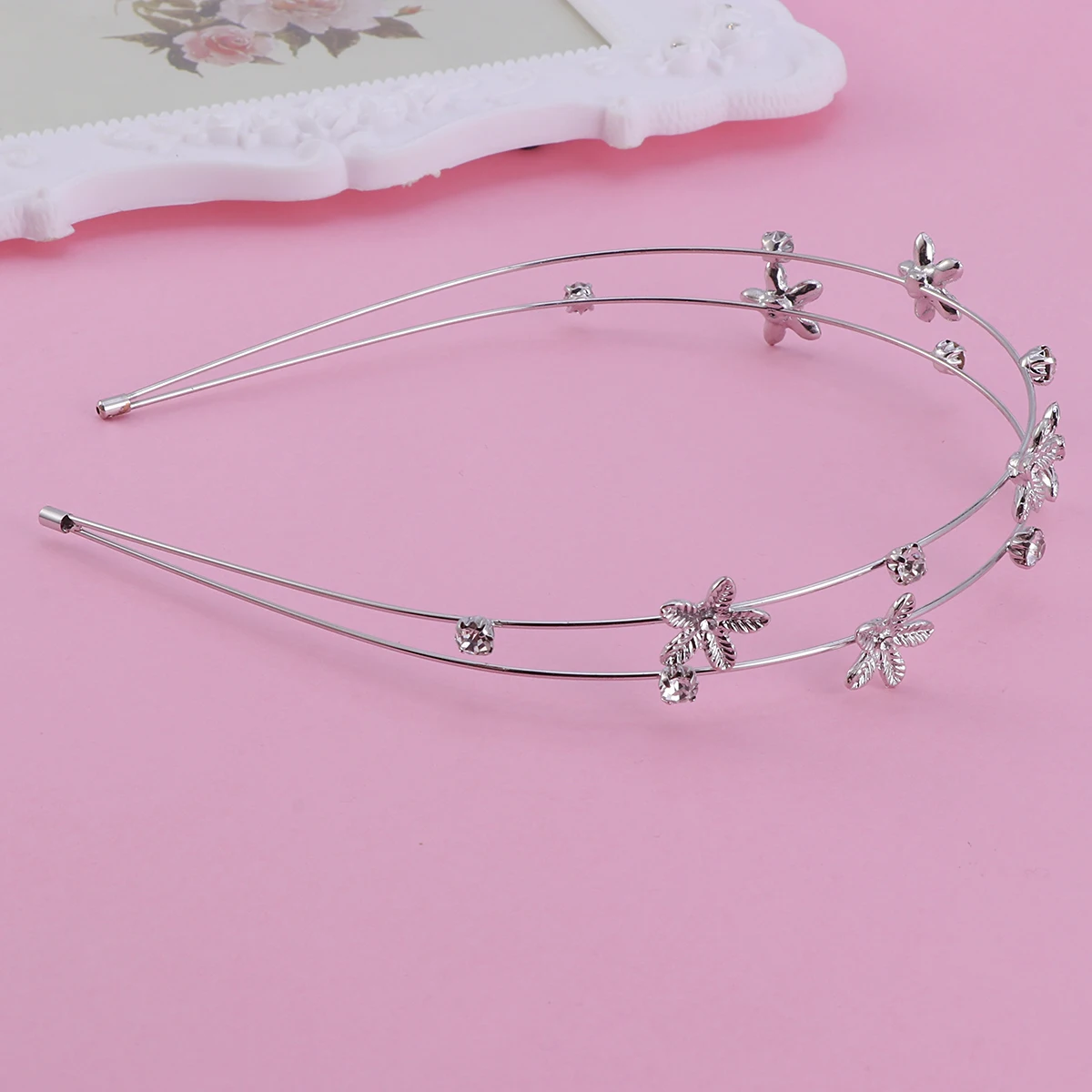 

Sparkling Diamond Headband Adjustable Women Girls Hair Band Bridal Wedding Accessories Rhinestone Hair Hoop For Party Prom