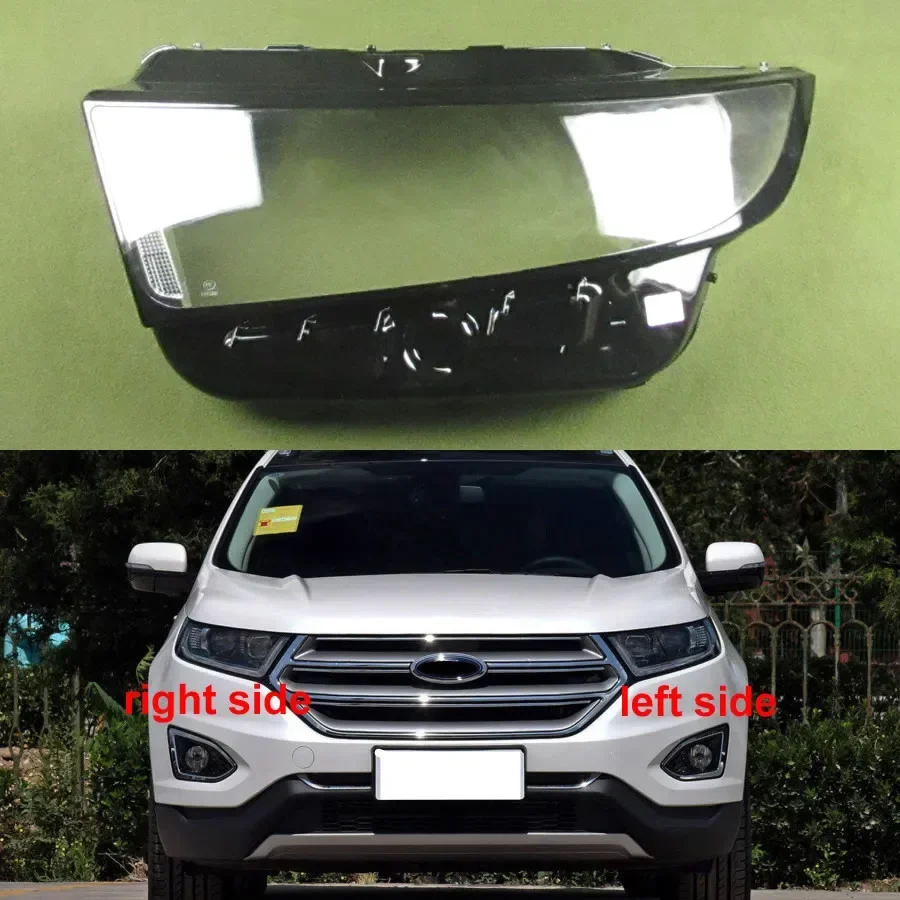 

For Ford Edge 2015 2016 2017 2018 Headlamp Lens Cover Transparent Lampshade Headlight Shell Plexiglass Auto Replacement Parts