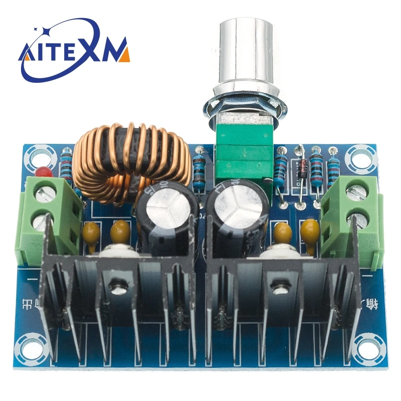 XH-M401 DC-DC Step Down Buck Converter Power Supply Module XL4016E1 PWM Adjustable 4-40V To 1.25-36V Step Down Board 8A 200W