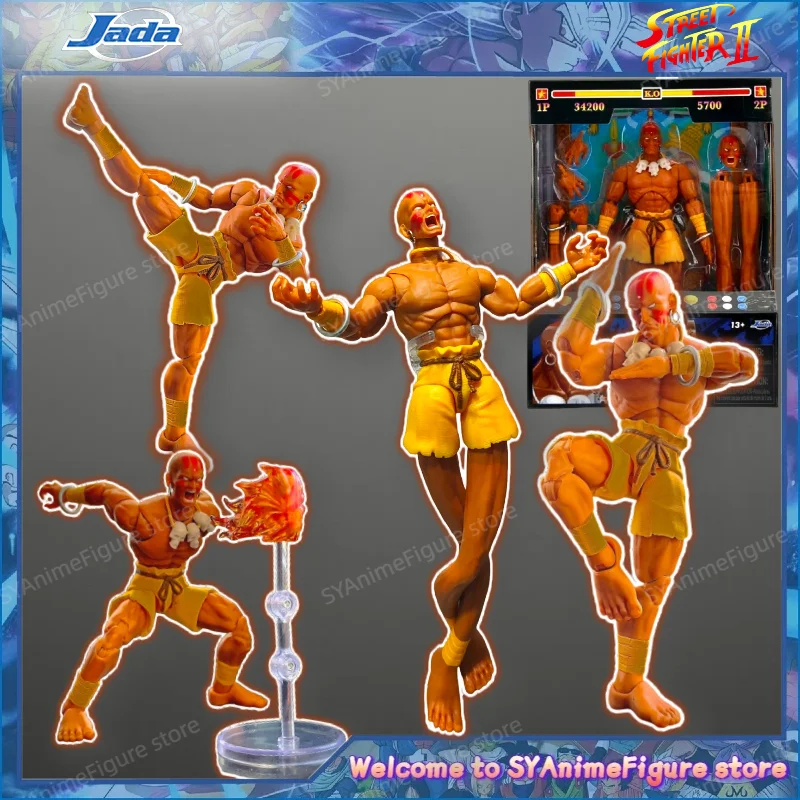 

In Stock Jada Toys Street Fighter II Dhalsim 1/12 Scale 6-Inch JD34220 Action Figure Toy Collection Gift