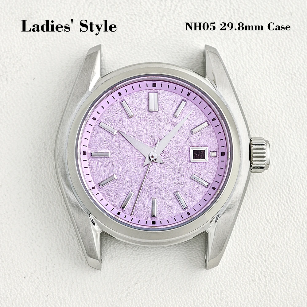 NH05/NH35 Case 29.8/39.5mm Case No Logo Fashion Couple Watch Case Dial For GS NH05/NH35 Movement Men Women Watch Parts Set