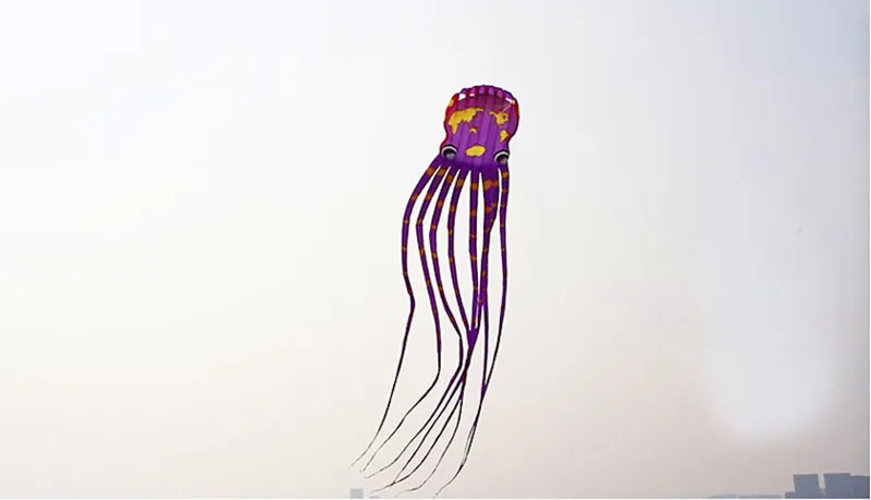 28m capricórnio polvo pipa voando pipa macia weifang fábrica de pipa caminhada no céu paraquedas pipas cerf volant professionnel trompo