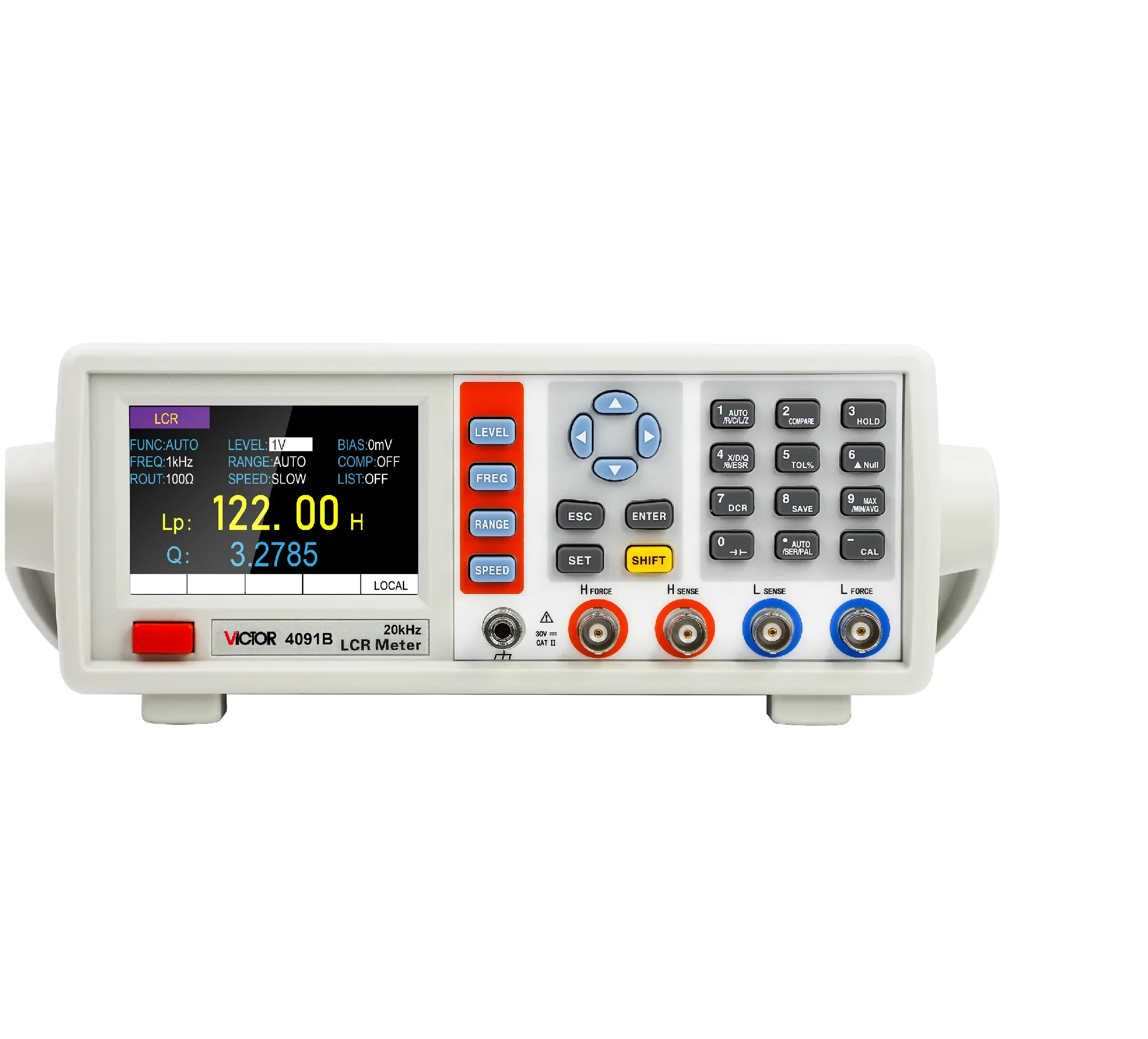 

VICTOR 4091B 10-20 KHz desktop digital LCR meter