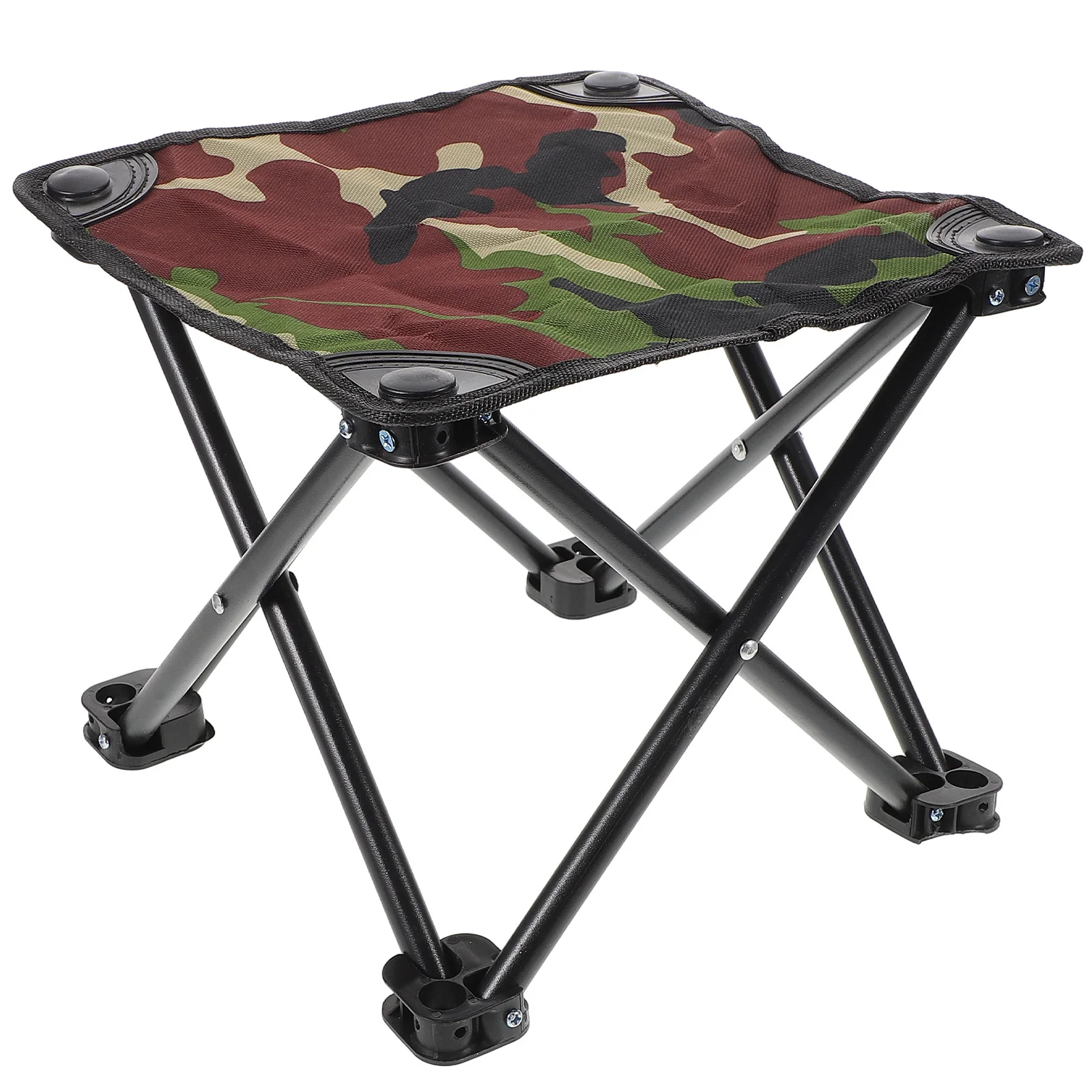 

Mini Folding Stool Portable Camouflage Pattern Small Foldable Chair Camping Fishing Outdoor Hiking Gardening Travel Seat