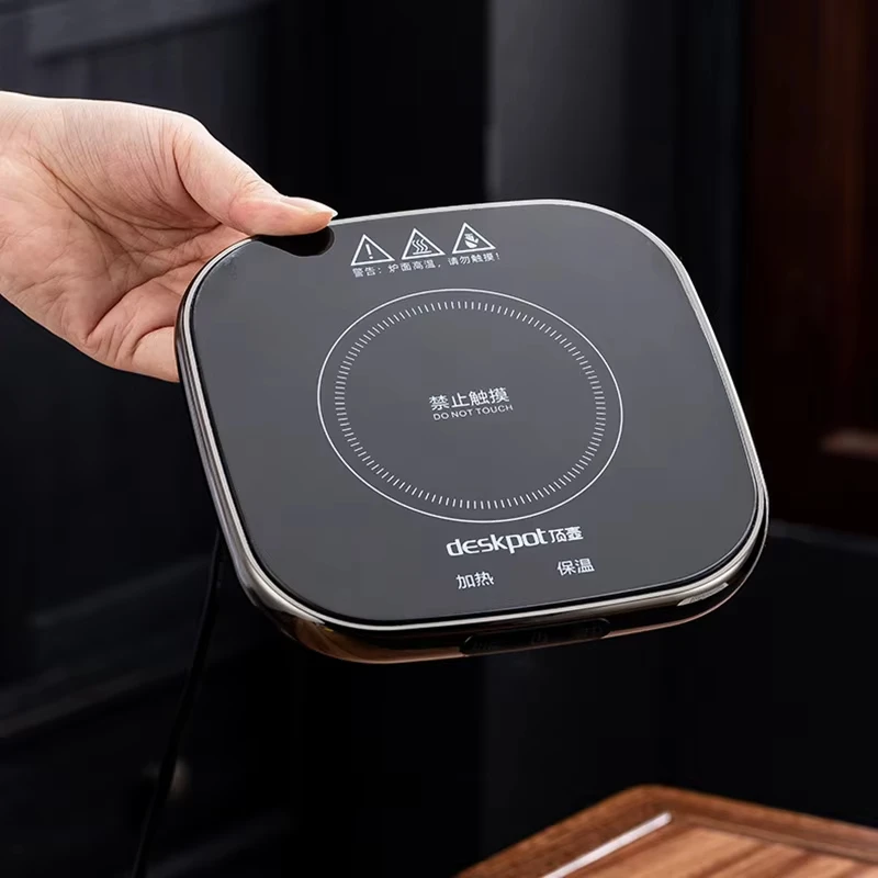

220V Cup Heater Electric Stove Hot Cooker Plate Boil Water Hot Tea Maker Coffee Milk Warmer Heating Pad Insulation Base Coaster