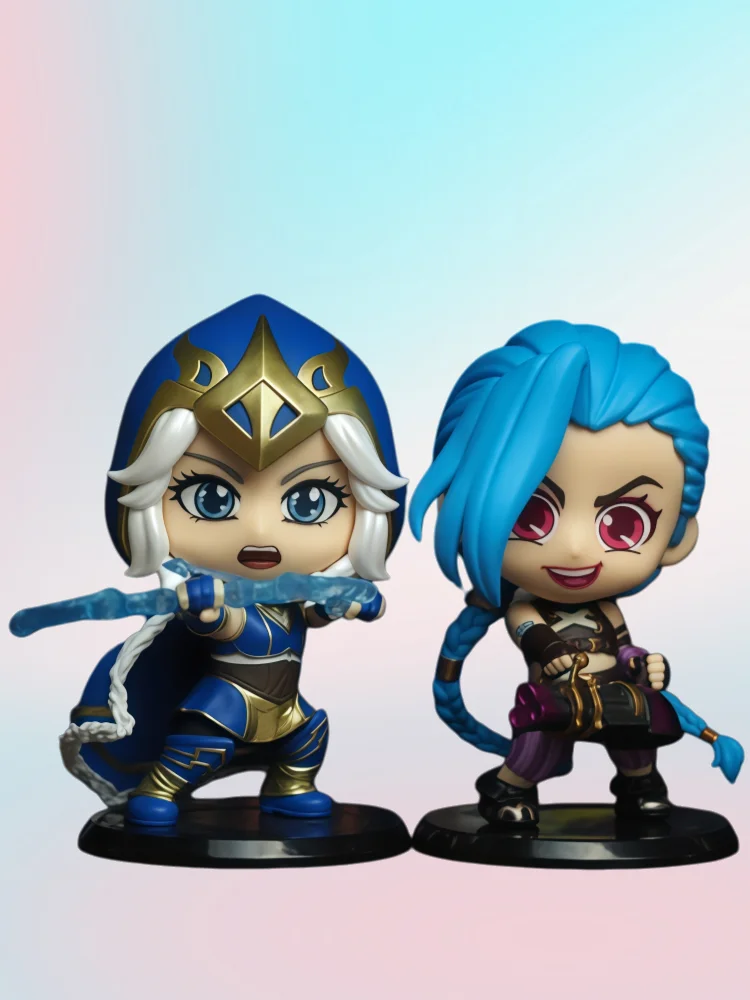 

Hot Toys Cospaby League Of Legends Ashe Casa Twin Citiy Battle Mini Lolita Jinx Wei Character Model Mini Collector Doll Toy Gift
