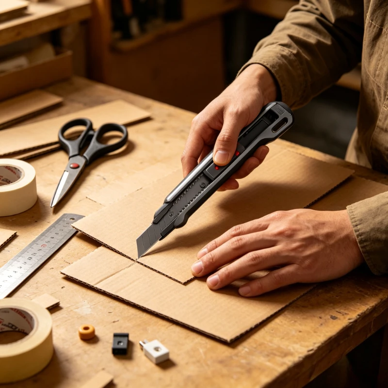 Couteau utilitaire rétractable - Craft Tools avis et prix