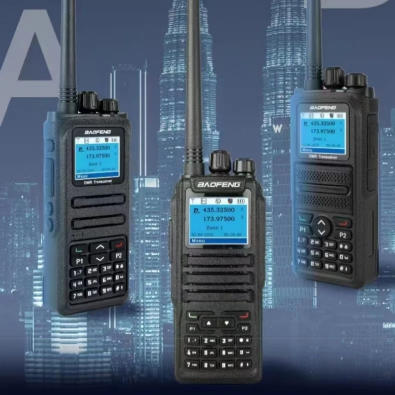 Baofeng DM-1701 جهاز اتصال لاسلكي رقمي للحد من الضوضاء عن بعد اتصال واضح في الهواء الطلق التجاري الأشعة فوق البنفسجية تردد تعديل الاتصال الداخلي