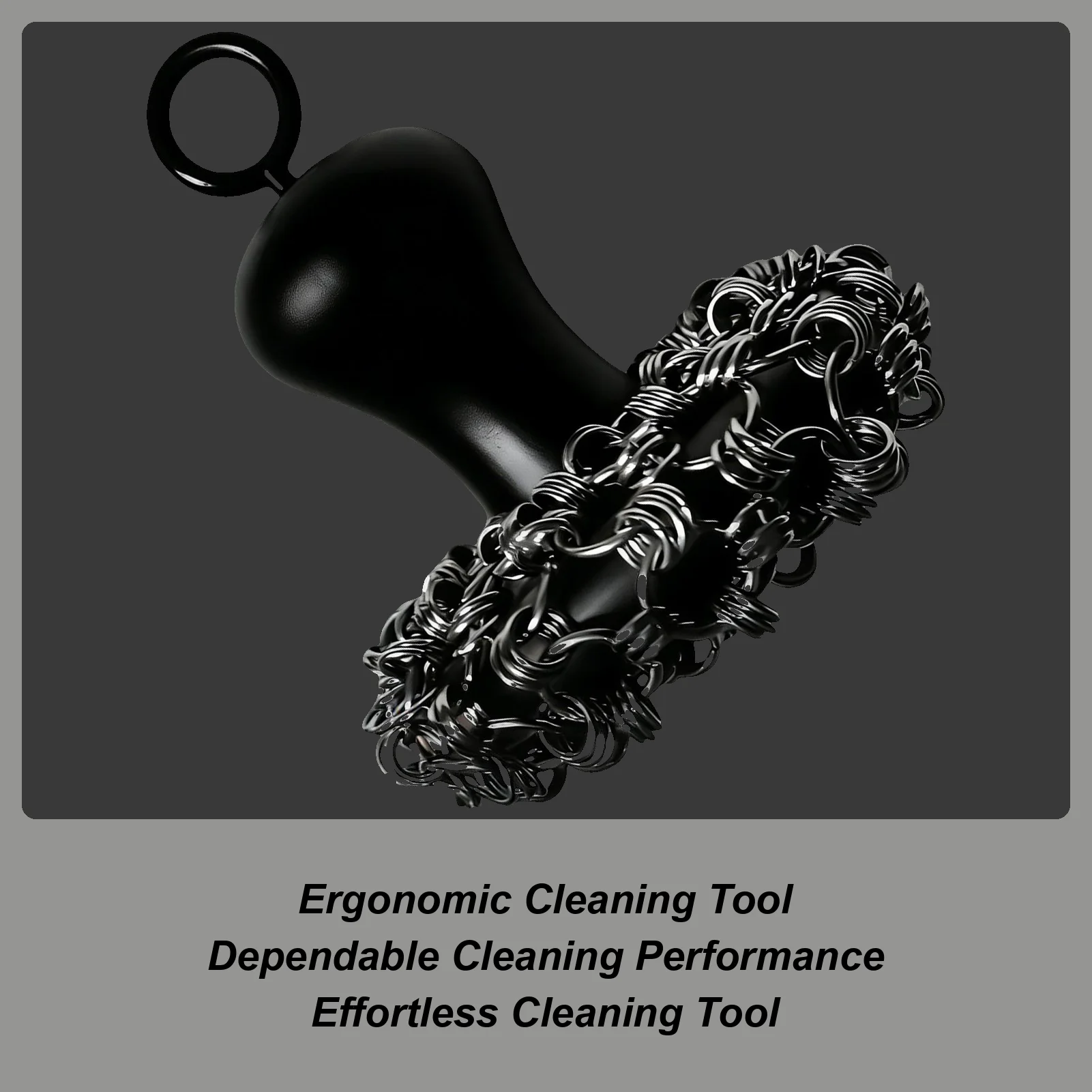 

Cast Iron Cleaner Scrubber Ergonomic Handle Scrubbing Tool Cast Iron Cleaning Tool Pan Scrubber For Grill Griddle Kitchen