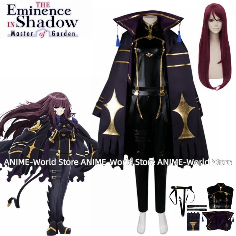 Anime The Eminence In Shadow Eta Cosplay Costume Uniform Women Halloween Custom size