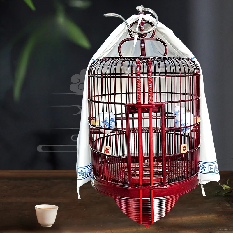 Parakeet Outdoor Bird Cage Vintage Hanging Canary Parrot Small Bird Cages Pigeons Breeding Cage Pour Oiseaux House Birds Garden