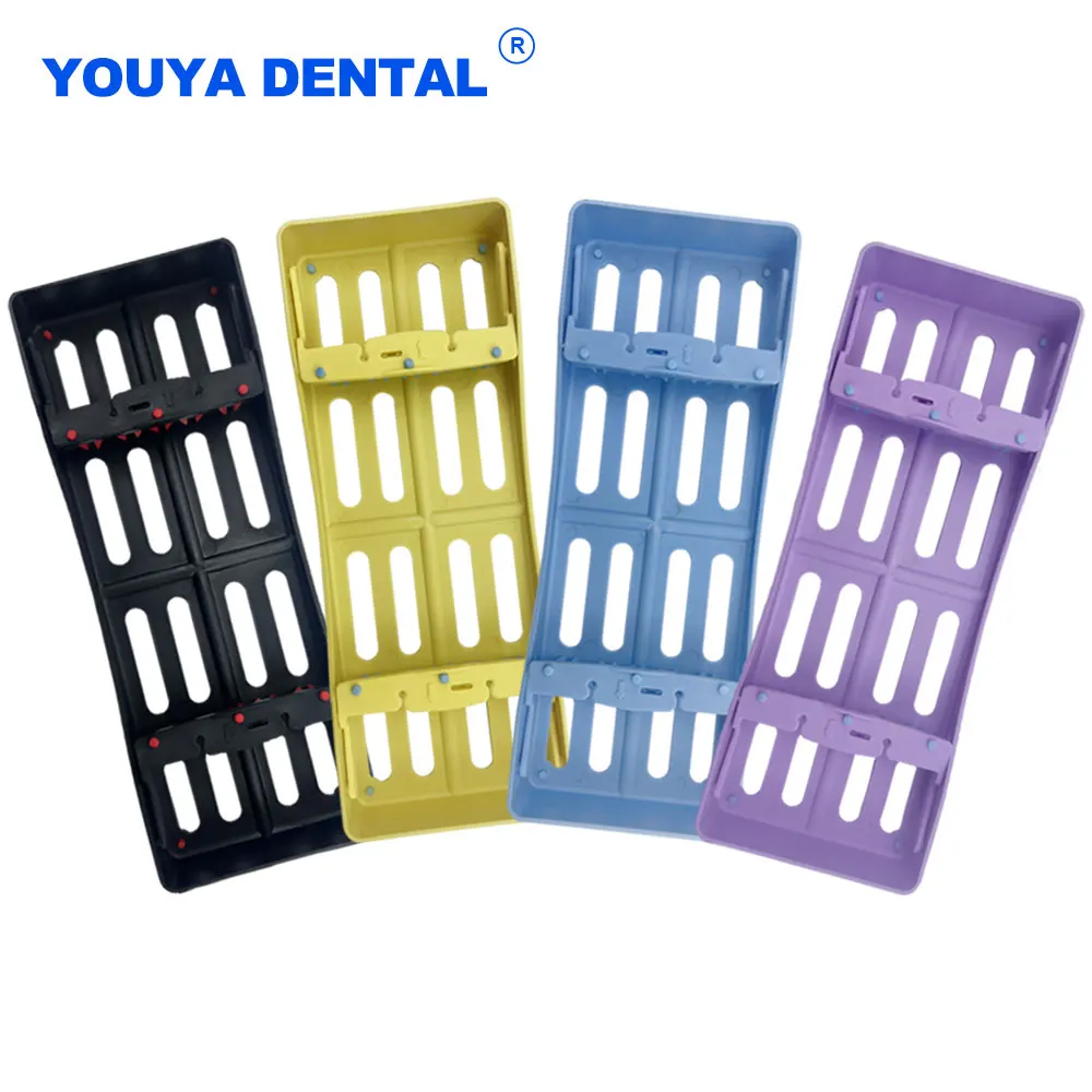 

5 Slot Dental Sterilization Rack Instrument Storage for Filling Spatula Aesthetic Restoration Holders Dentistry Tools Disinfecti