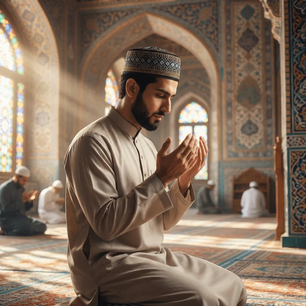 

Turban Hats Ethnic Style Islam Flat Cap Round Thin Worshipping Hat Comfortable Breathable Ramadan Hat Men