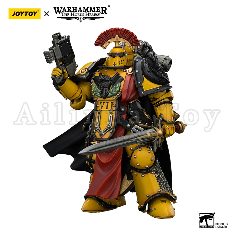 

[Pre-Order]JOYTOY 1/18 Action Figure The Horus Heresy Imperial Fists Legion Praetor Mk III Armour with Power Sword Bolt Pistol