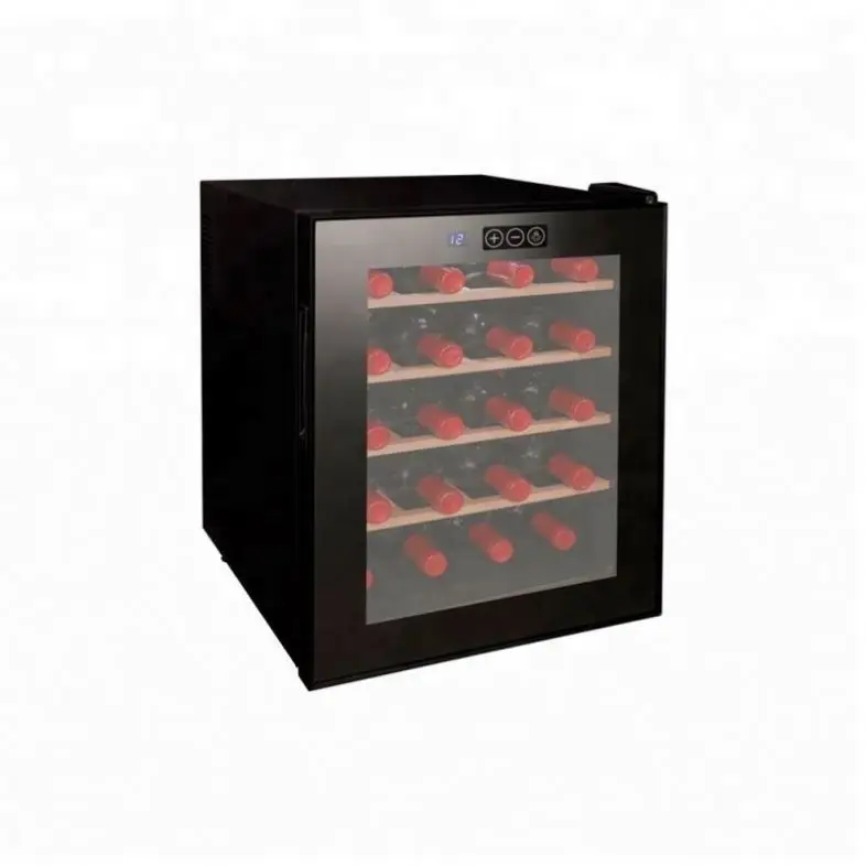 20 To 70 Bottles Auto Defrost Wine Cellar Fridge Compressor Refrigerated Multi Temperature Zone Built in Wine Chiller