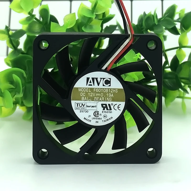 

ОРИГИНАЛЬНЫЙ F6010B12HS 12 В 0,19 А 6010 60*60*10 мм НОВЫЙ ОХЛАЖДАЮЩИЙ ВЕНТИЛЯТОР РАДИАТОР