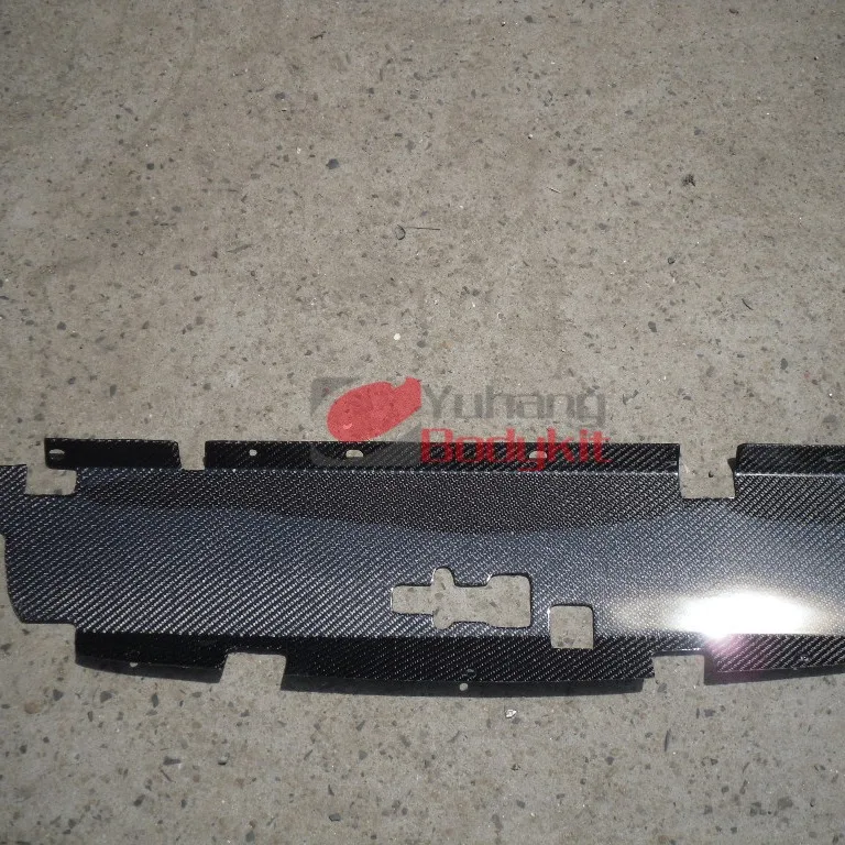 تعديل مقصورة قطع غيار السيارات R34 GTT، لوحة عزل خزان المياه، خزان مياه التبريد، ألياف الكربون #4