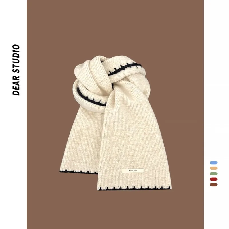 thiened-cachecol-de-malha-de-la-feminino-macio-quente-inverno-faion-acory-versatil-outono-inverno-colecao-2025-novo-sle