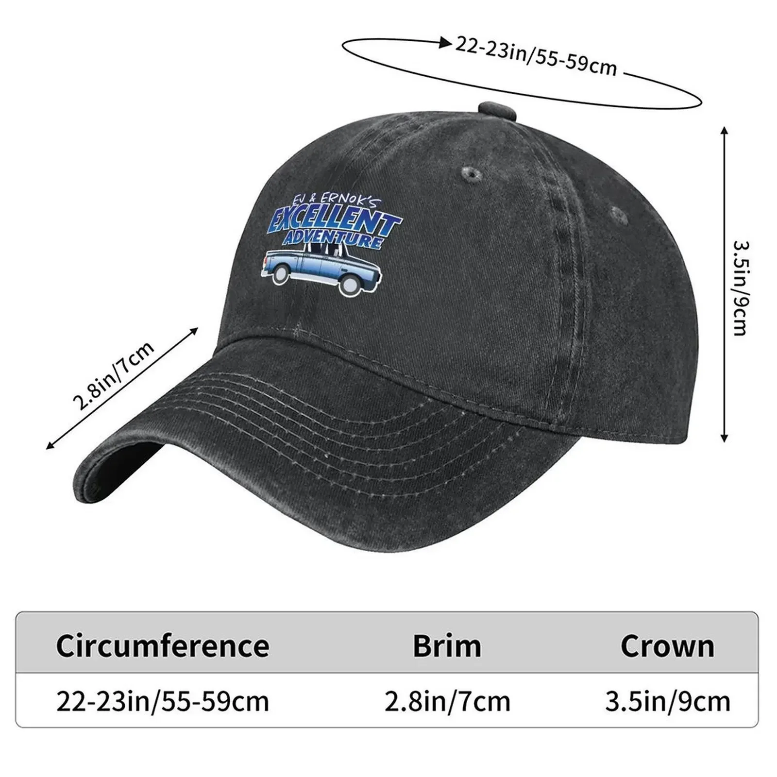 2026 Excellent Adventure Baseball Cap Golf Hat Man Bobble Hat Golf Cap sailor cap for men Men Hats Women's